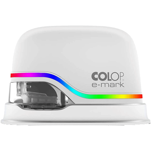 Colop emark for printing on paper