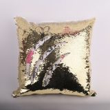 Golden Square Gliter Pillows - 2