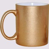 Carton golden sublimation mug - 1