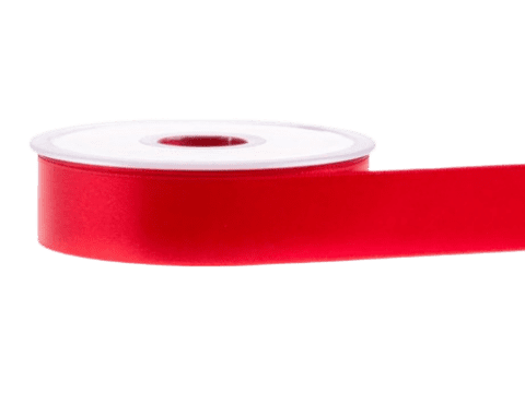 red satin ribbons for foil ribbon printer