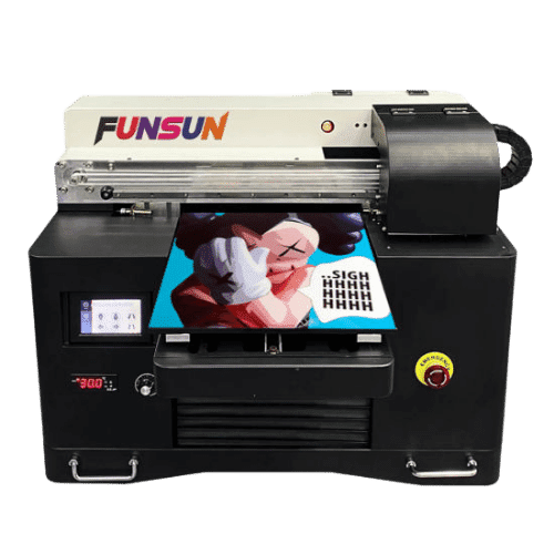 Funsun size A3 -UV Printer- flat and cylinder surfaces