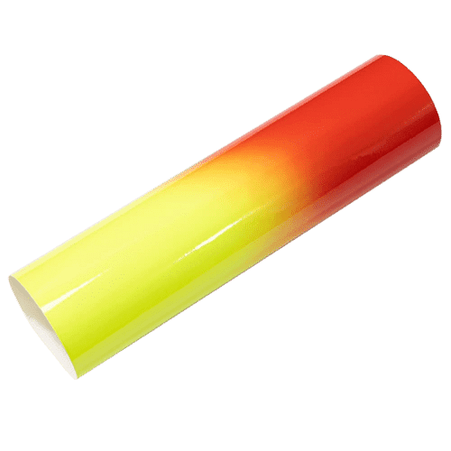 Color changing surfaces vinyl Hot beverage