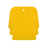 Silk screen plastic squeegee