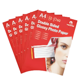 Double-Sided Glossy Paper for Regular Printers-50 Sheets - 1