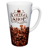 Coffee latte mug -  Perfect for Custom Sublimation Printing - 1