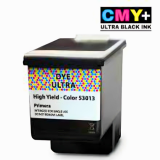 DTM High Yield Ultrablack Dye Ink Cartridge for LX Series - 1